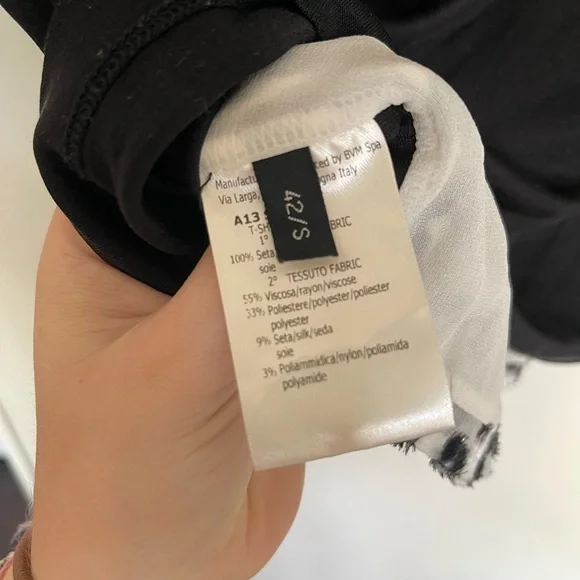 GIAMBATTISTA VALLI ITALY SILK ANIMAL PRINT TOP TANK BLOUSE SZ S/ 42 - Picture 7 of 8